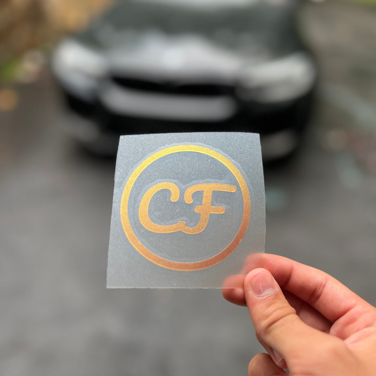 CF Circle Sticker (Join Car Fraternity)