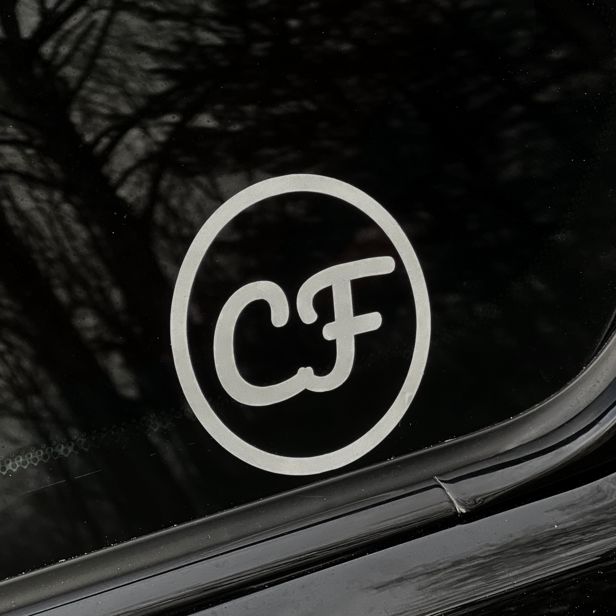 CF Circle Sticker (Join Car Fraternity)